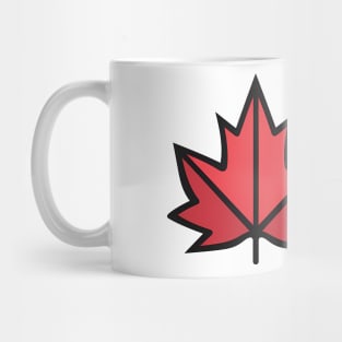 Funky Maple Leaf Mug